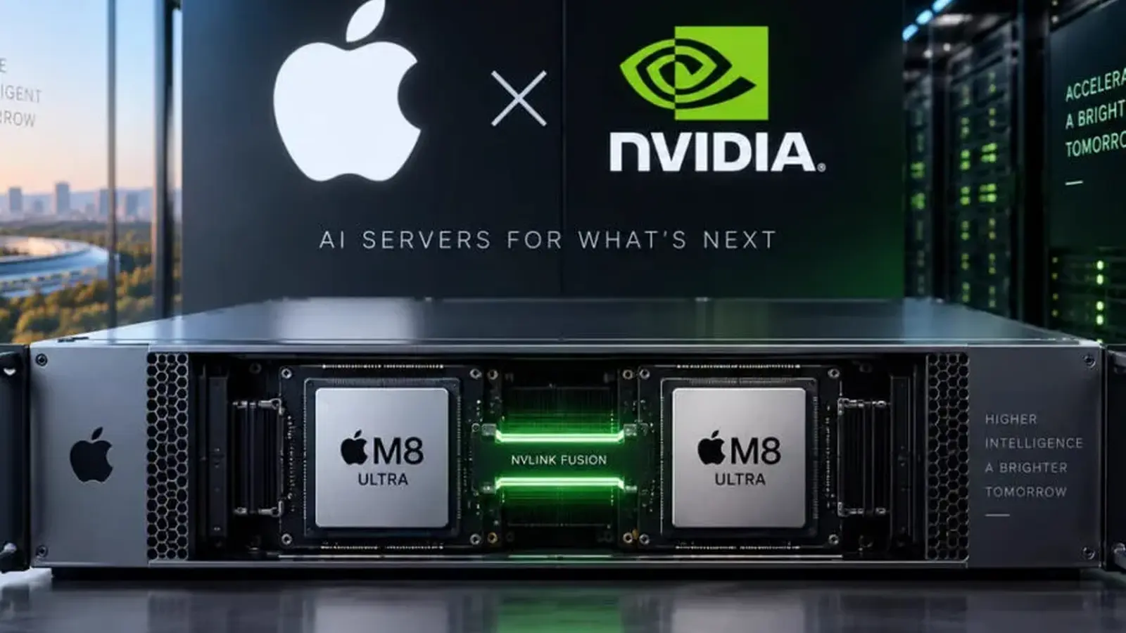Apple kaalub Nvidia tehnoloogiaga serverit 2029. aastaks