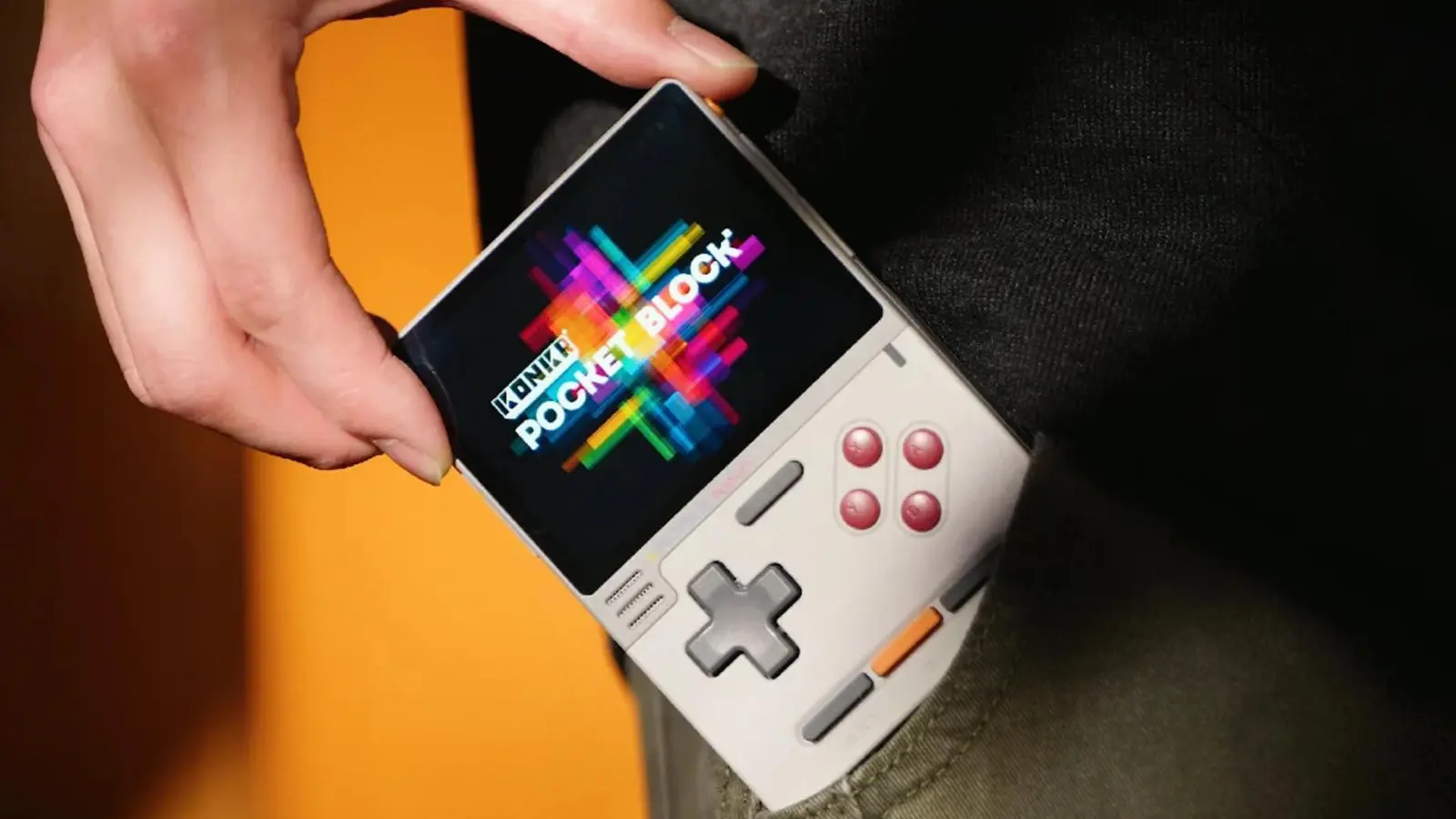 Ayaneo esitles Konkr Pocket Blocki retro-mängukonsooli