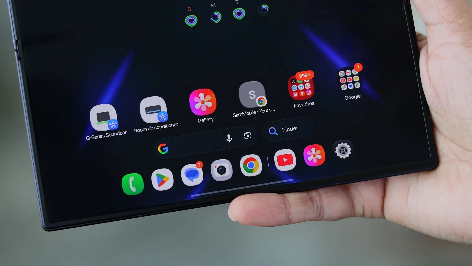 Galaxy Z Fold 8 pehmed nurgad on teadlik kaitselahendus