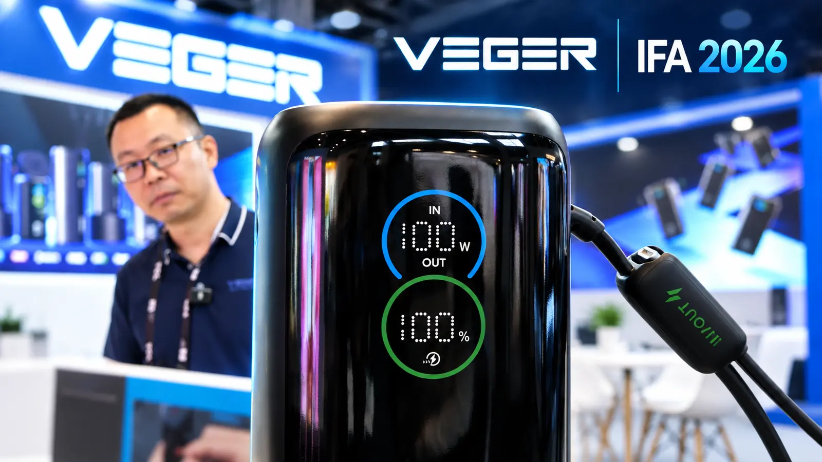 VEGERi akupangad IFA 2026: kuni 305 W võimsust