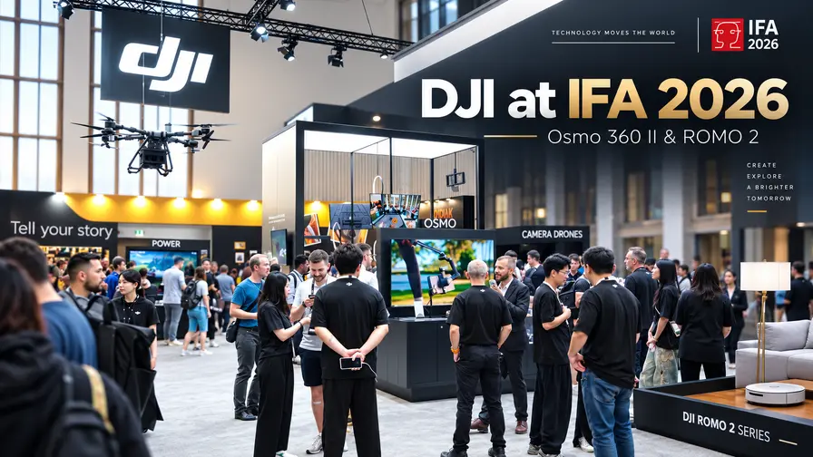 DJI IFA 2026: Osmo 360 II ja ROMO 2 olulised uuendused