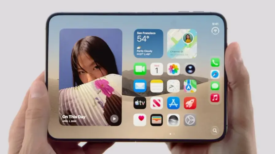 iPhone Duo seab volditavate telefonide turul uue lati