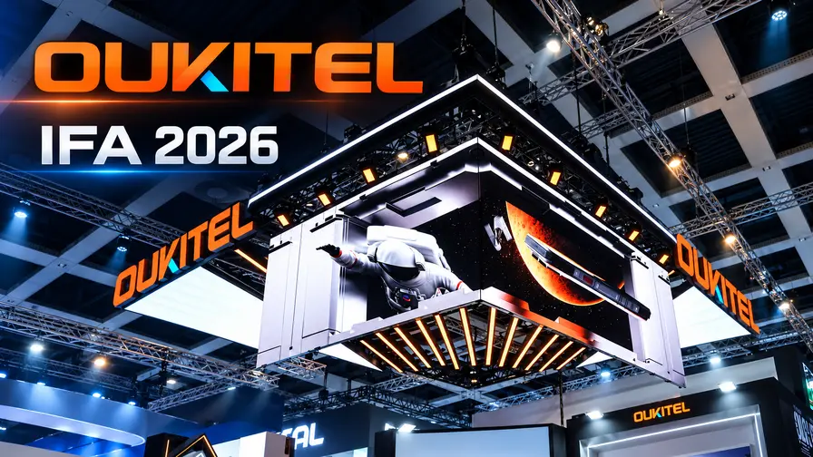 OUKITEL WP63 ja päikesetahvel IFA 2026 messil esitlusel