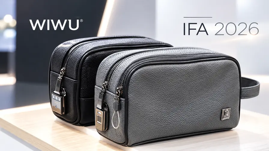 WIWU esitles IFA 2026 messil nutikaid turvatarvikuid