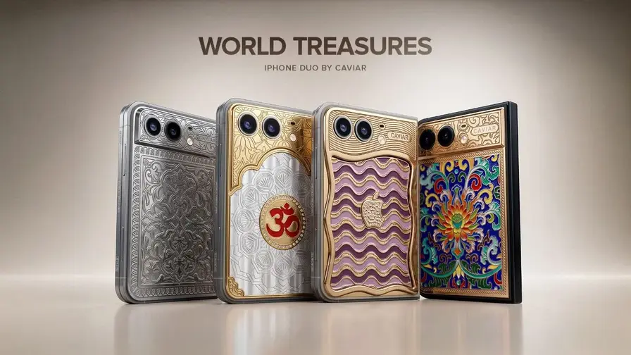 Caviar esitles iPhone Duo luksusmudeleid 90 290 dollarini