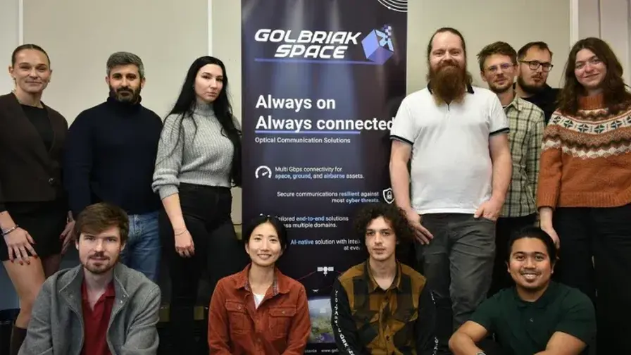 Golbriak Space kaasas laserterminalideks 4 miljonit